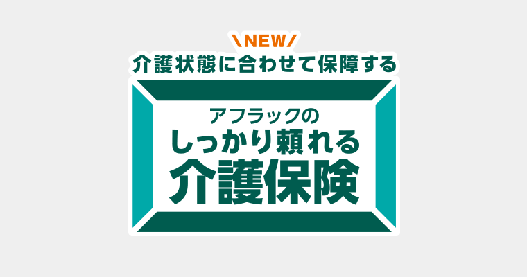 介護状態に合わせて保障する　しっかり頼れる介護保険